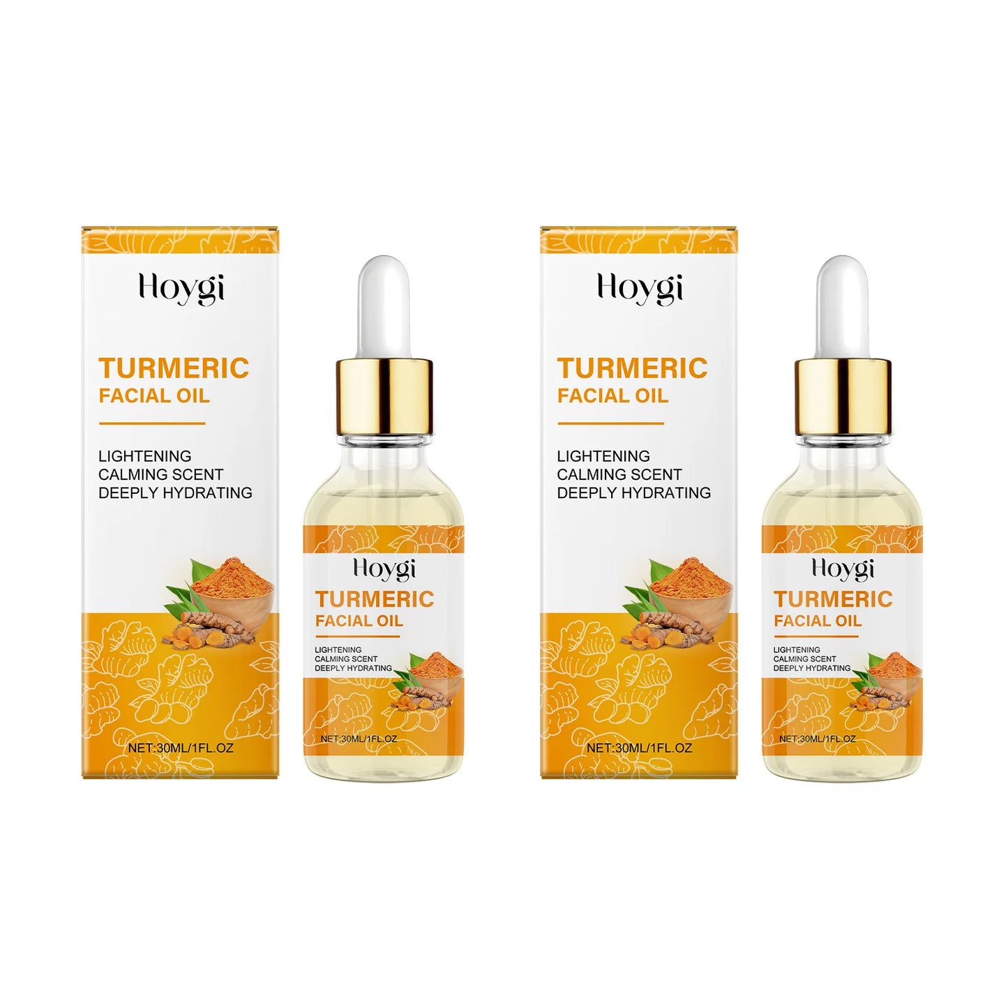 Huile Essence Visage au Curcuma – Nourrissante, Éclatante & Anti-Taches