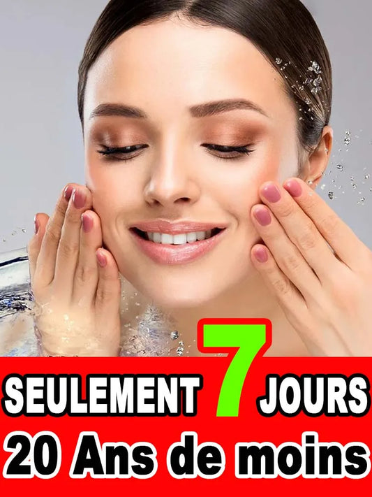Sérum Anti-âge 7 Jours – Peau Lisse, Ferme & Rajeunie Sans Irrégularités