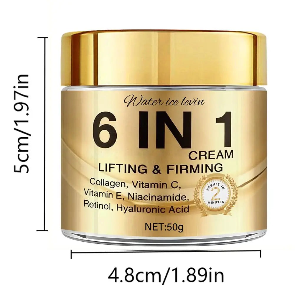 6-in-1 Collagen Facial Cream – Anti-Aging, Hydrating & Firming 50g