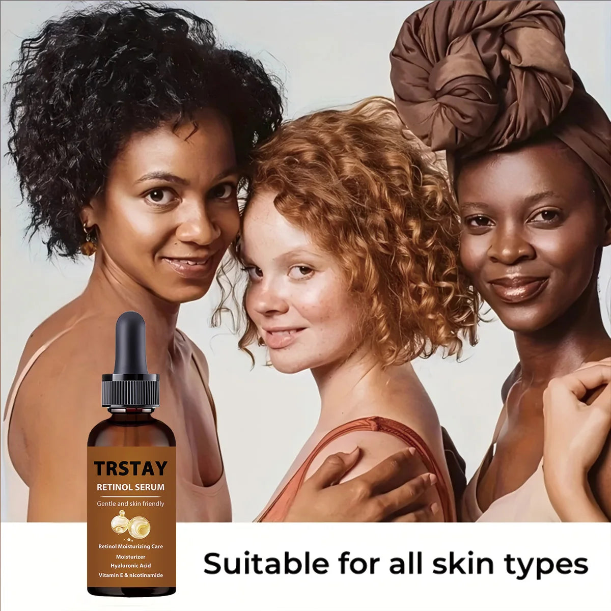 Sérum Rétinol & Acide Hyaluronique – Anti-Âge Visage & Corps | Vitamine E & Niacinamide