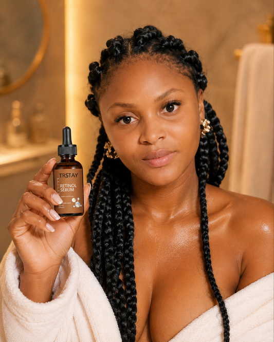 Sérum Anti-Âge au Rétinol, Acide Hyaluronique et Vitamine E – Hydratation & Réduction des Rides