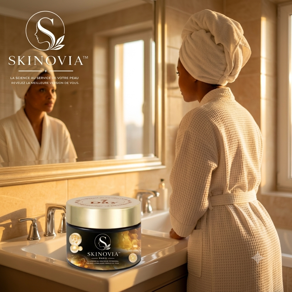 Crème Sérum Anti-âge 7 Jours 50g – Collagène & Acide Hyaluronique, Rides & Cicatrices d'Acné