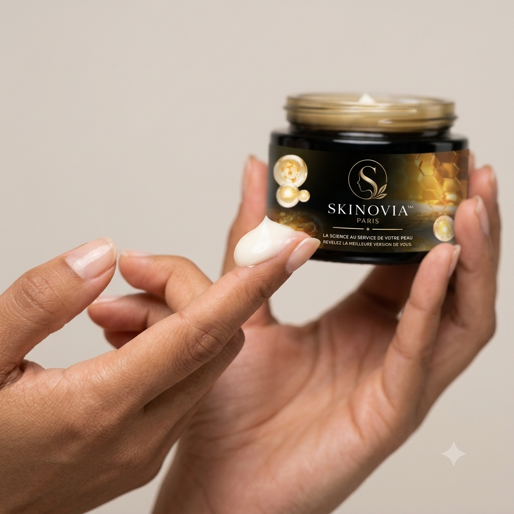 Crème Sérum Anti-âge 7 Jours 50g – Collagène & Acide Hyaluronique, Rides & Cicatrices d'Acné