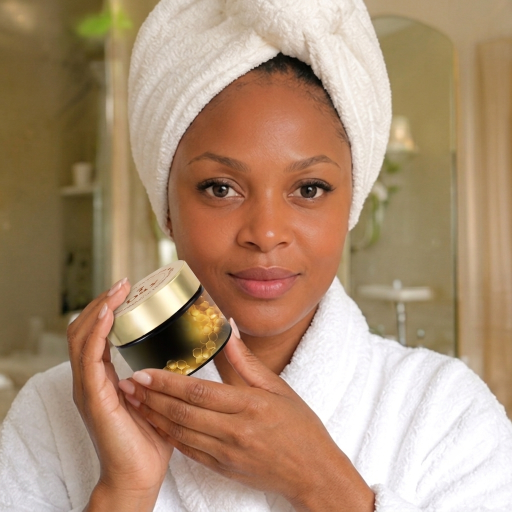 Crème Sérum Anti-âge 7 Jours 50g – Collagène & Acide Hyaluronique, Rides & Cicatrices d'Acné