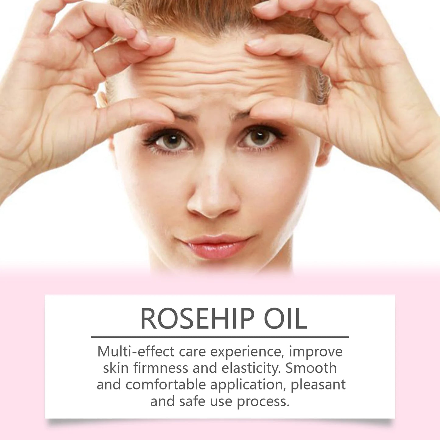 Huile Visage Graine de Rose – Anti-rides, Réparatrice & Nourrissante 60ml