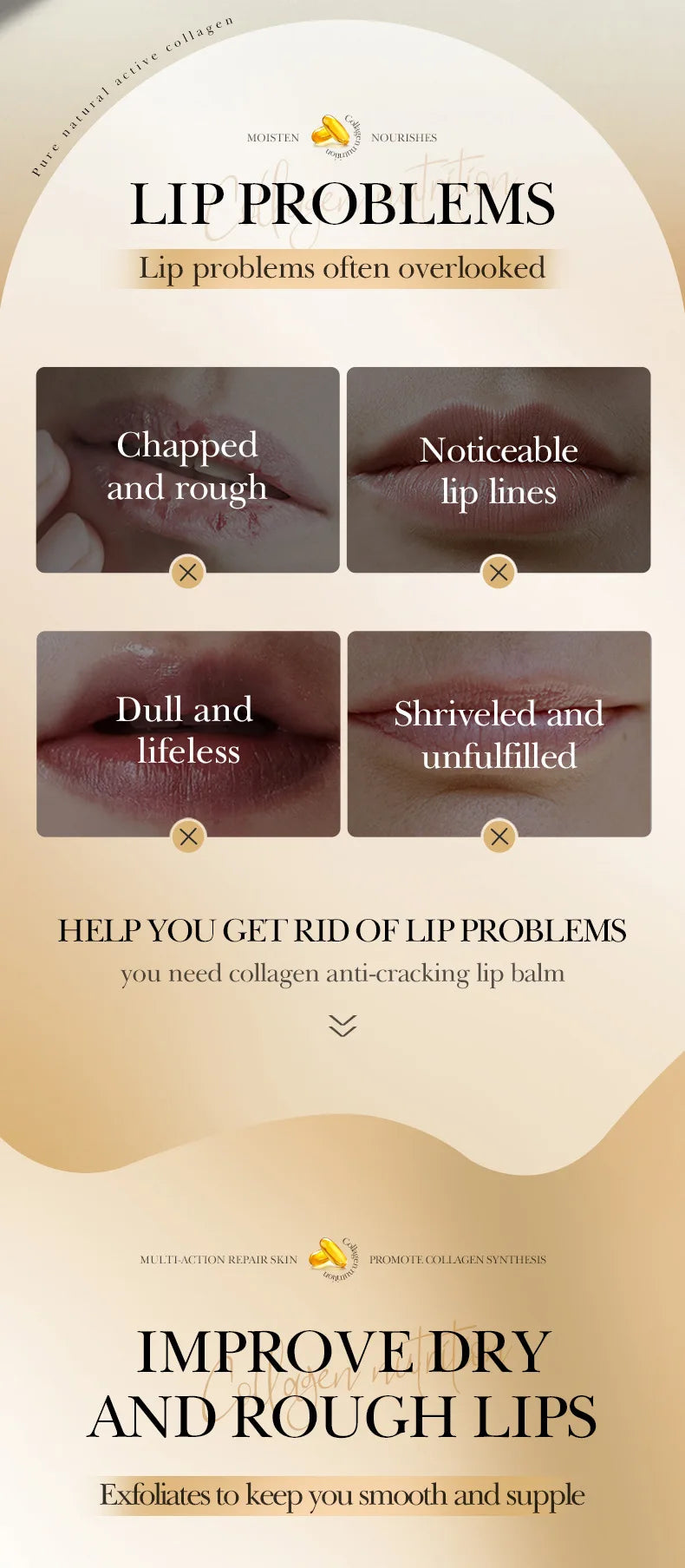 Collagen Lip Balm – Intense Hydration, Nourishment & Lip Repair