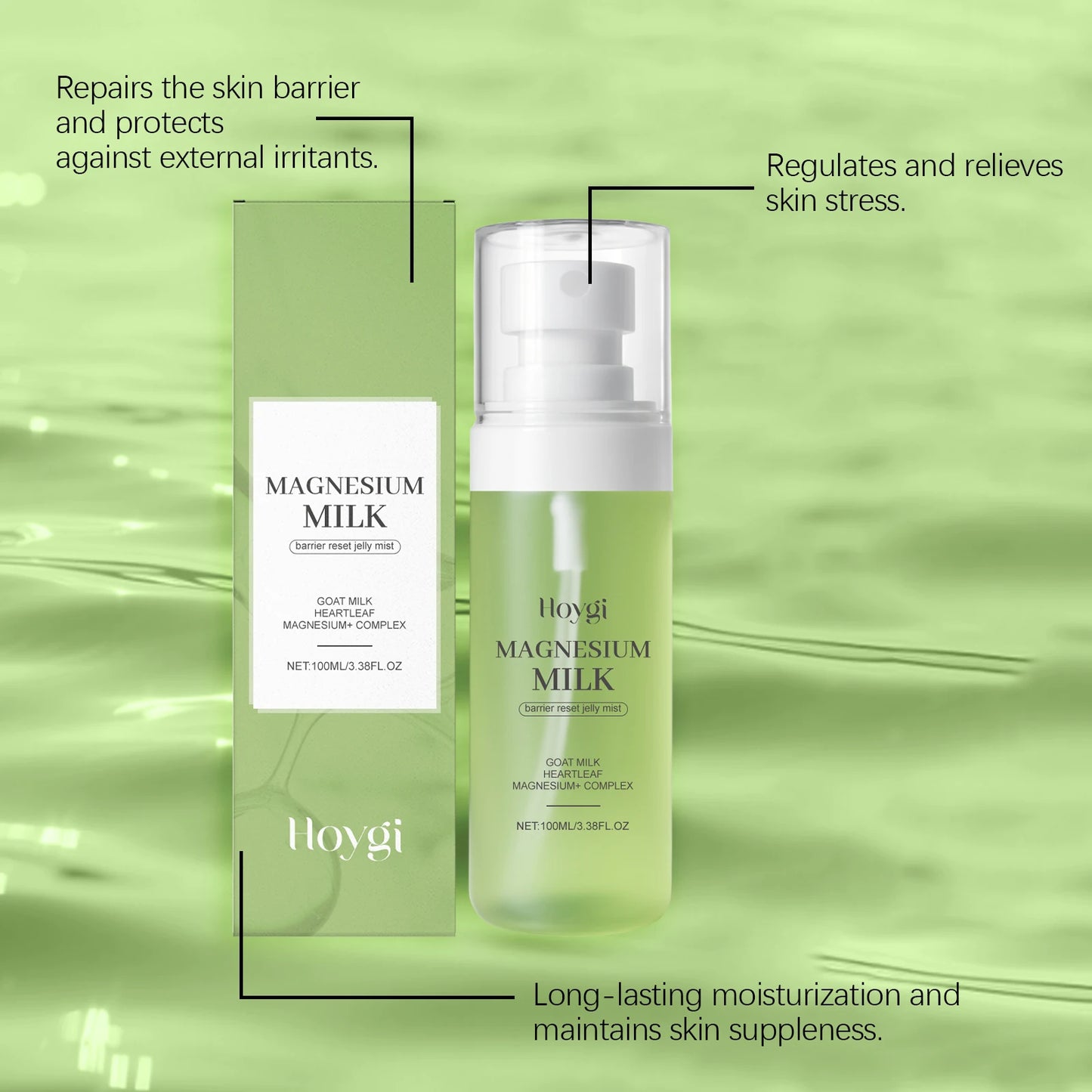 Brume Tonique Visage  – Hydratante, Réparatrice & Éclatante | Sérum Toner Spray