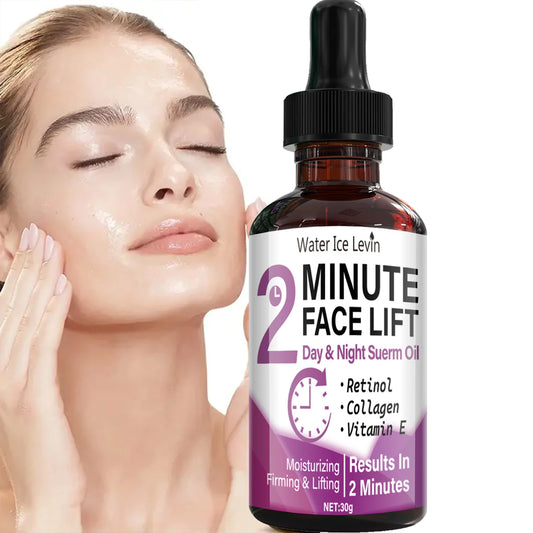 Sérum Huile Liftant Jour & Nuit au Rétinol & Collagène – Effet Lifting en 2 Minutes