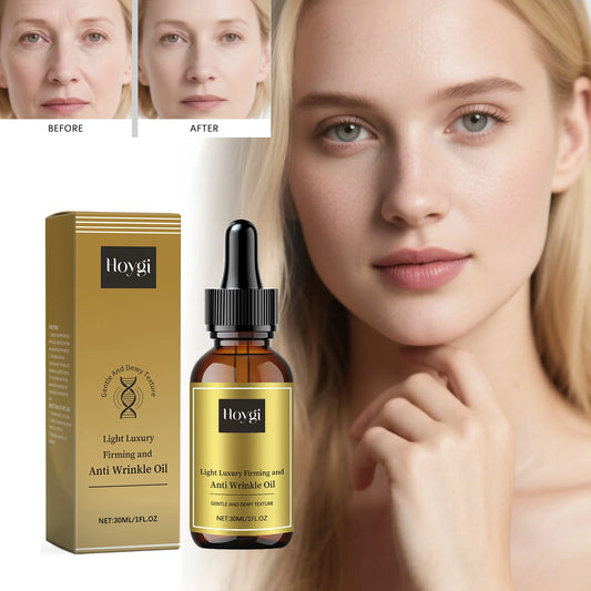 Huile Sérum Visage Raffermissante – Anti-rides, Liftante, Nourrissante & Éclatante