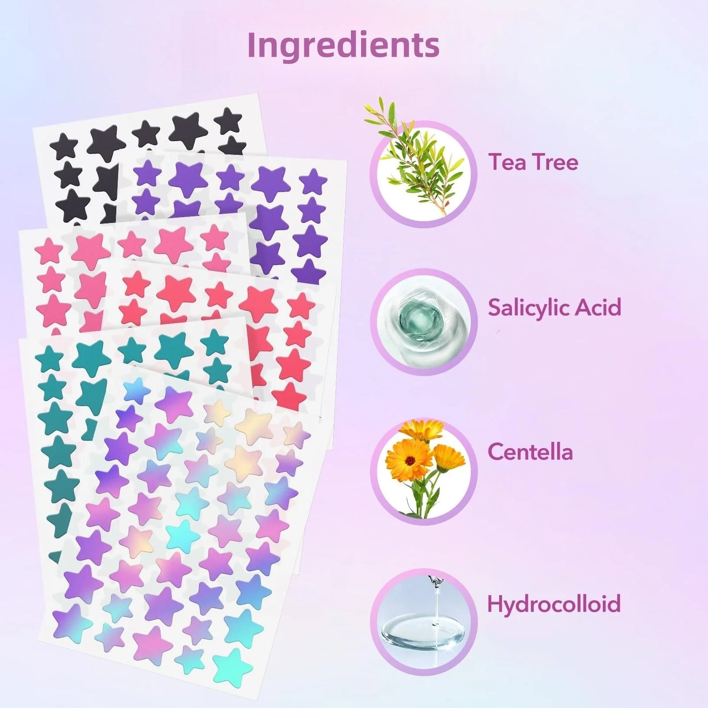 Patchs Anti-Acné Hydrocolloïdes – Boutons & Imperfections, Peau Sensible