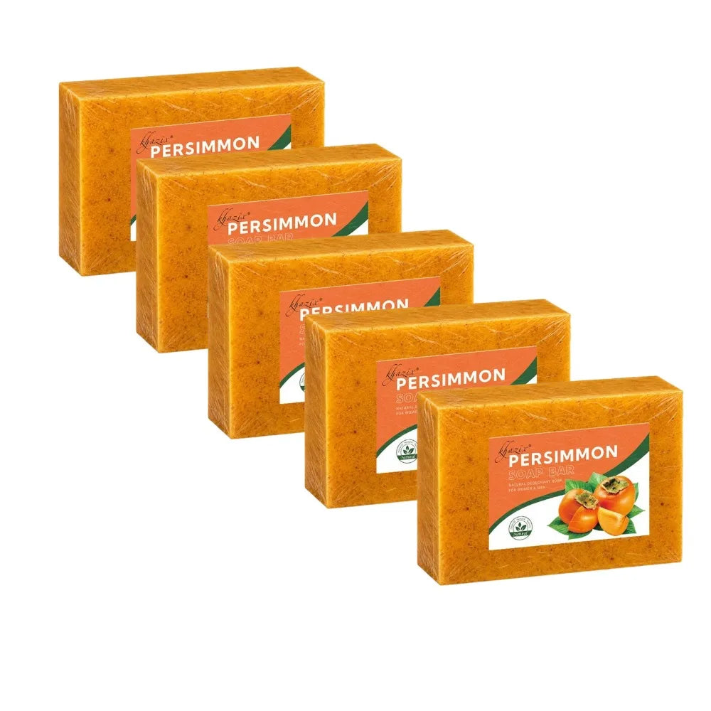 Purifying & Deodorizing Persimmon Soap – Face & Body Cleanser, Sebum Control