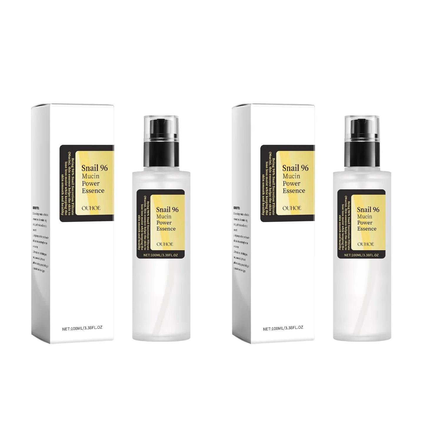 Essence Mucine d'Escargot 96 – Anti-rides, Raffermissante & Éclatante | Soin Visage