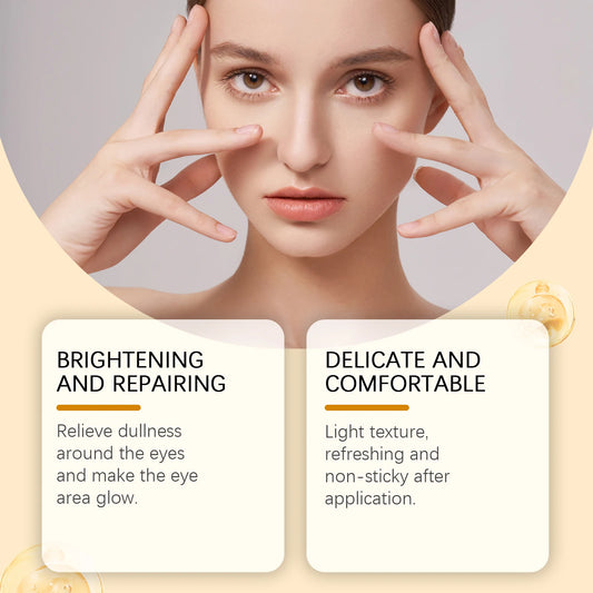 Sérum Botanique Contour des Yeux – Vitamines C & E, Anti-rides & Hydratant