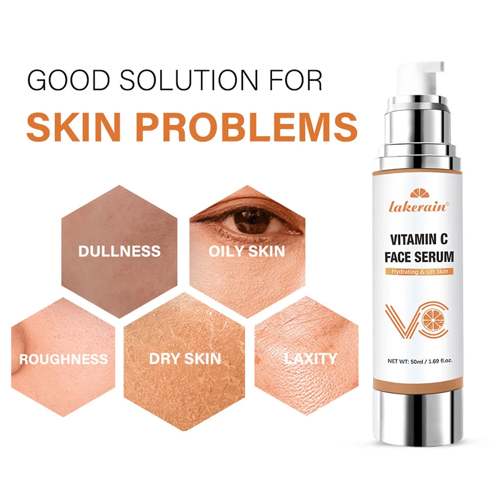 Sérum Visage Vitamine C 50ml – Éclat, Fermeté & Hydratation | Certifié CPNP