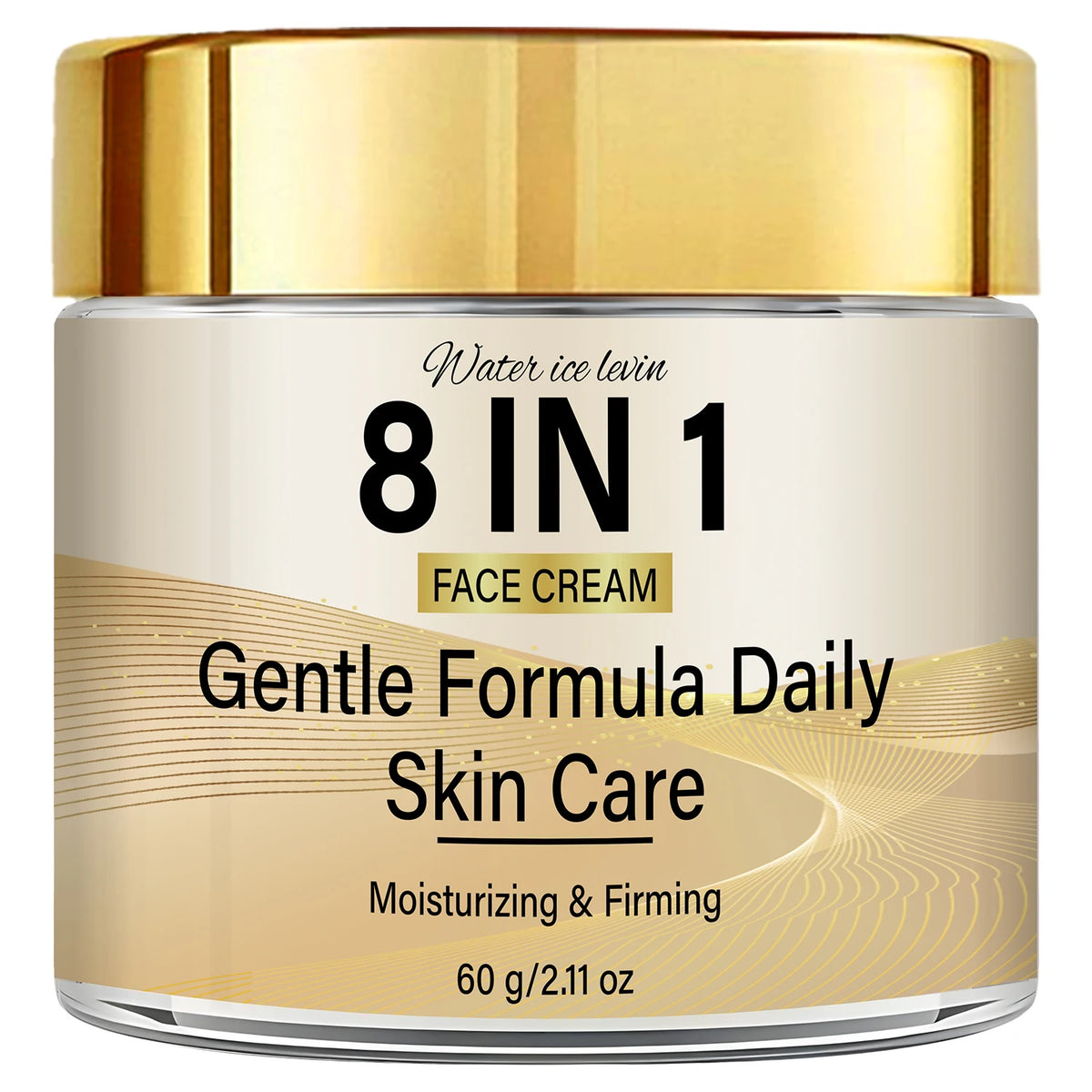 8-in-1 Facial Cream – Retinol, Collagen, Vitamins C & E, Niacinamide & Hyaluronic Acid – Moisturizing and Firming 60 g