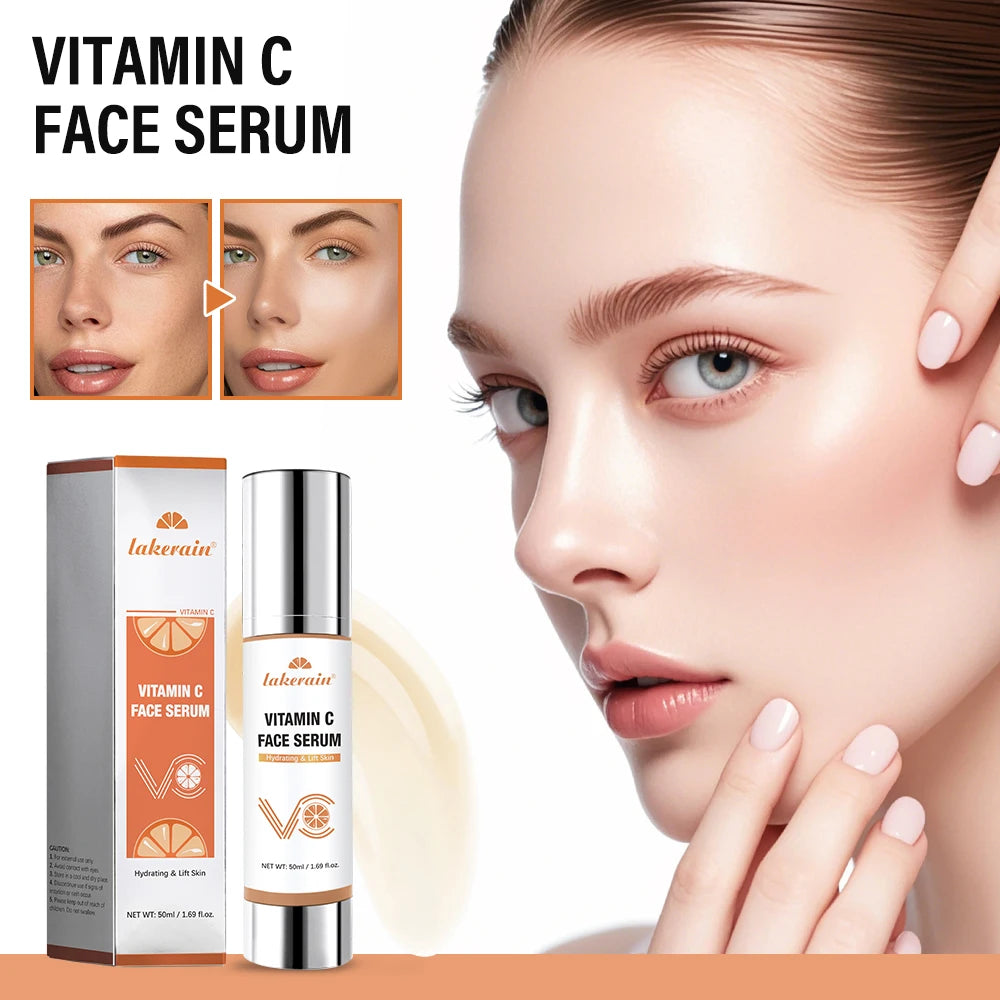 Sérum Visage Vitamine C 50ml – Éclat, Fermeté & Hydratation | Certifié CPNP