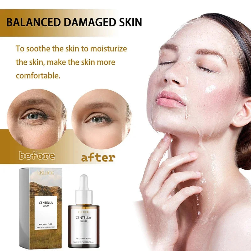 Sérum Visage Centella Asiatica – Hydratant, Éclatant & Anti-âge | Soin Coréen