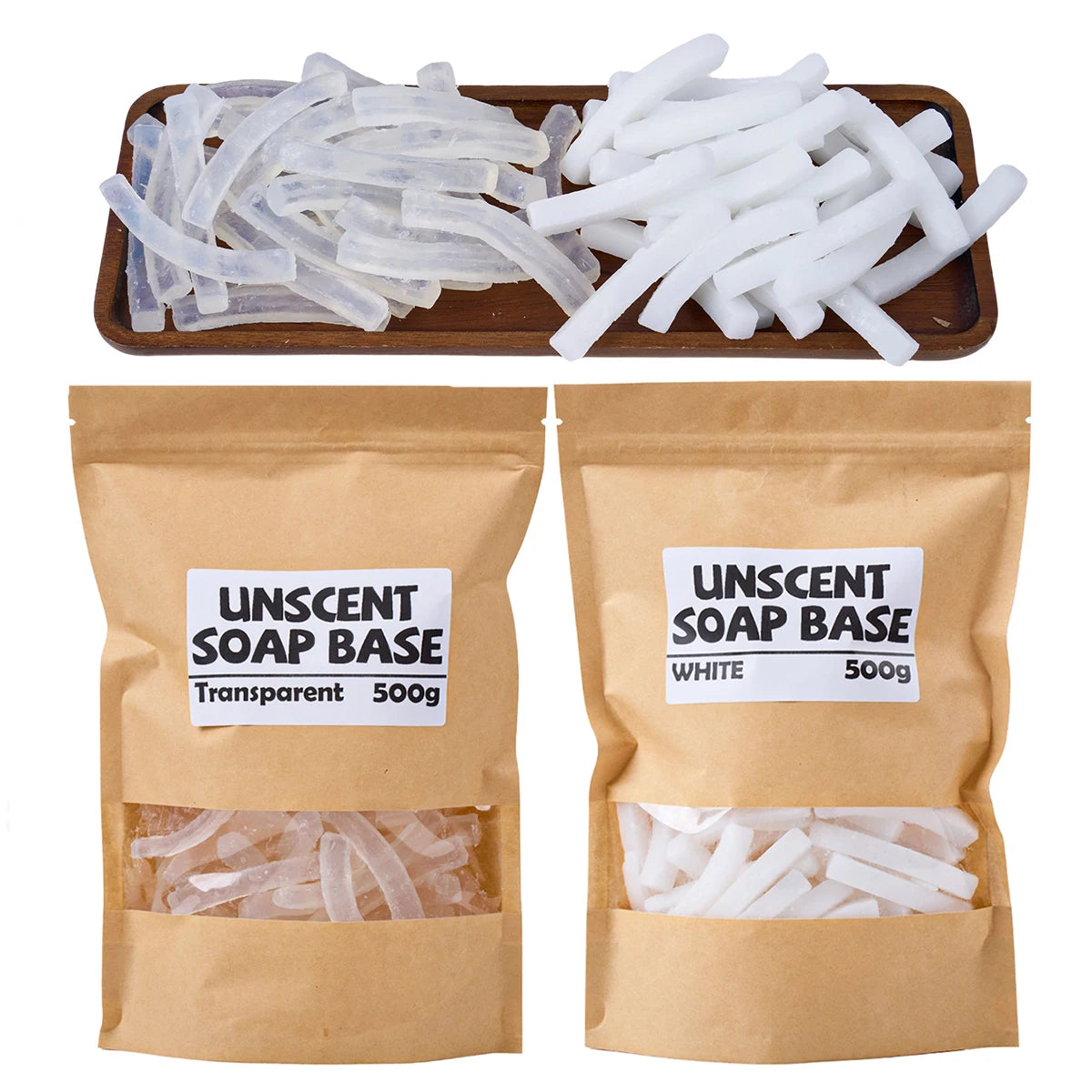 Soap Base for Crafting – White or Clear Base, Foaming and Easy to Customize