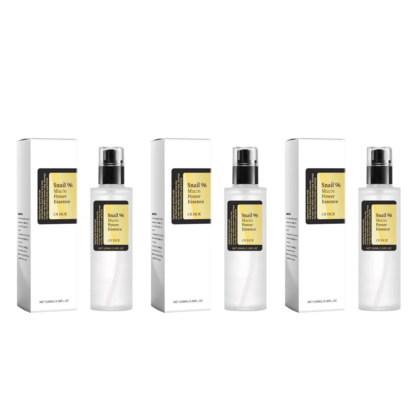 Essence Mucine d'Escargot 96 – Anti-rides, Raffermissante & Éclatante | Soin Visage