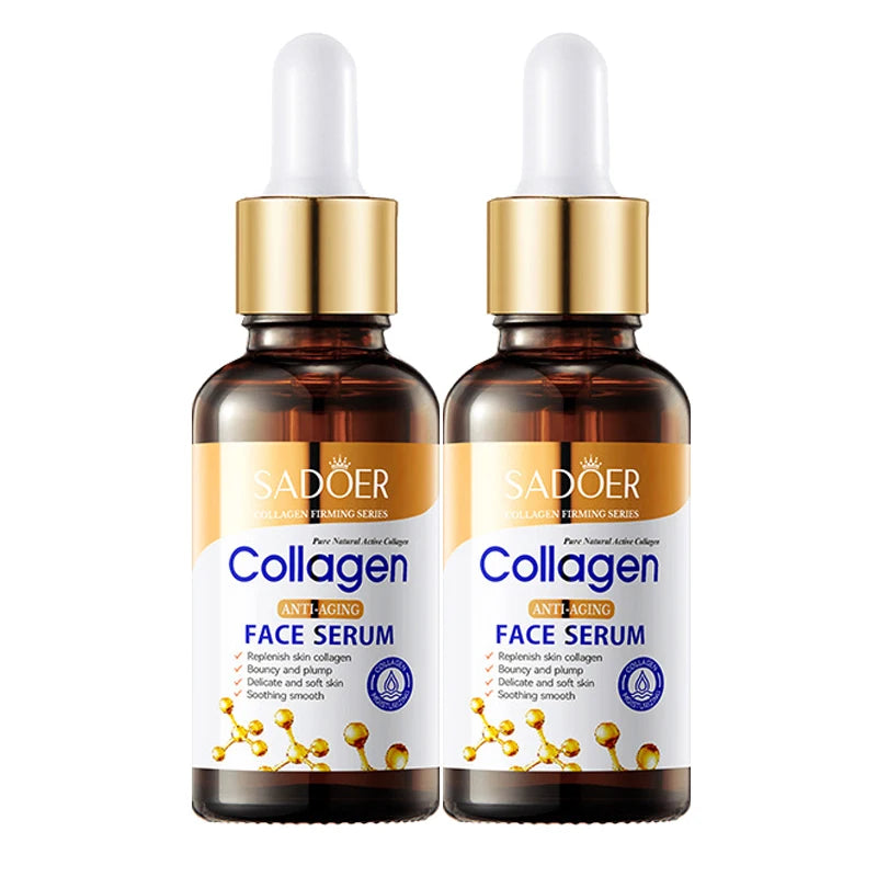 Sérum Visage au Collagène SADOER – Anti-Âge, Hydratant & Nourrissant