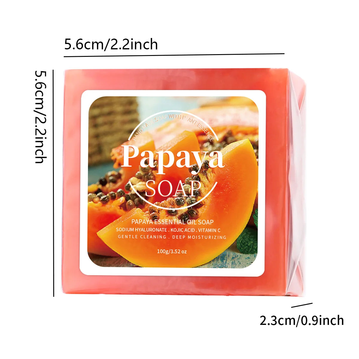 Nourishing & Purifying Papaya Soap – Deep Cleansing, Soft Skin