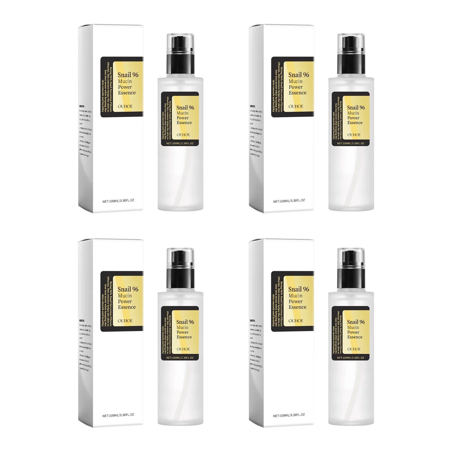 Essence Mucine d'Escargot 96 – Anti-rides, Raffermissante & Éclatante | Soin Visage