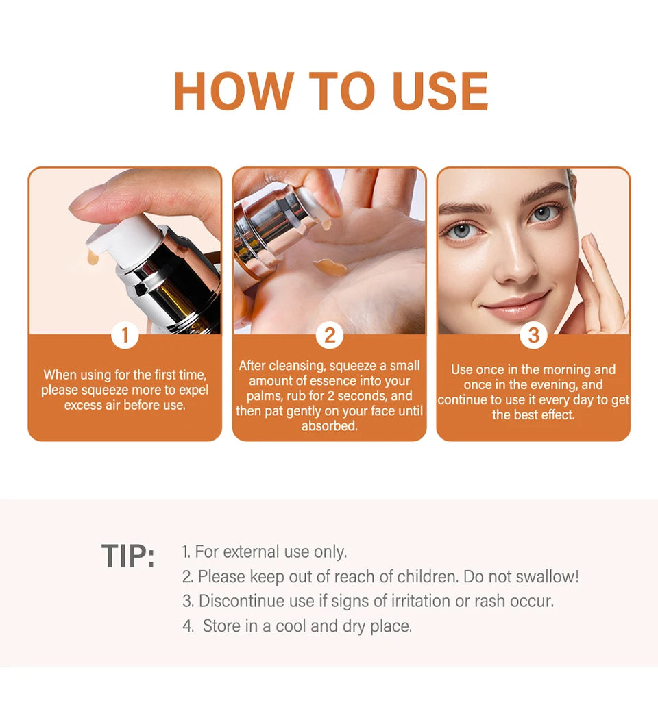 Sérum Visage Vitamine C 50ml – Éclat, Fermeté & Hydratation | Certifié CPNP