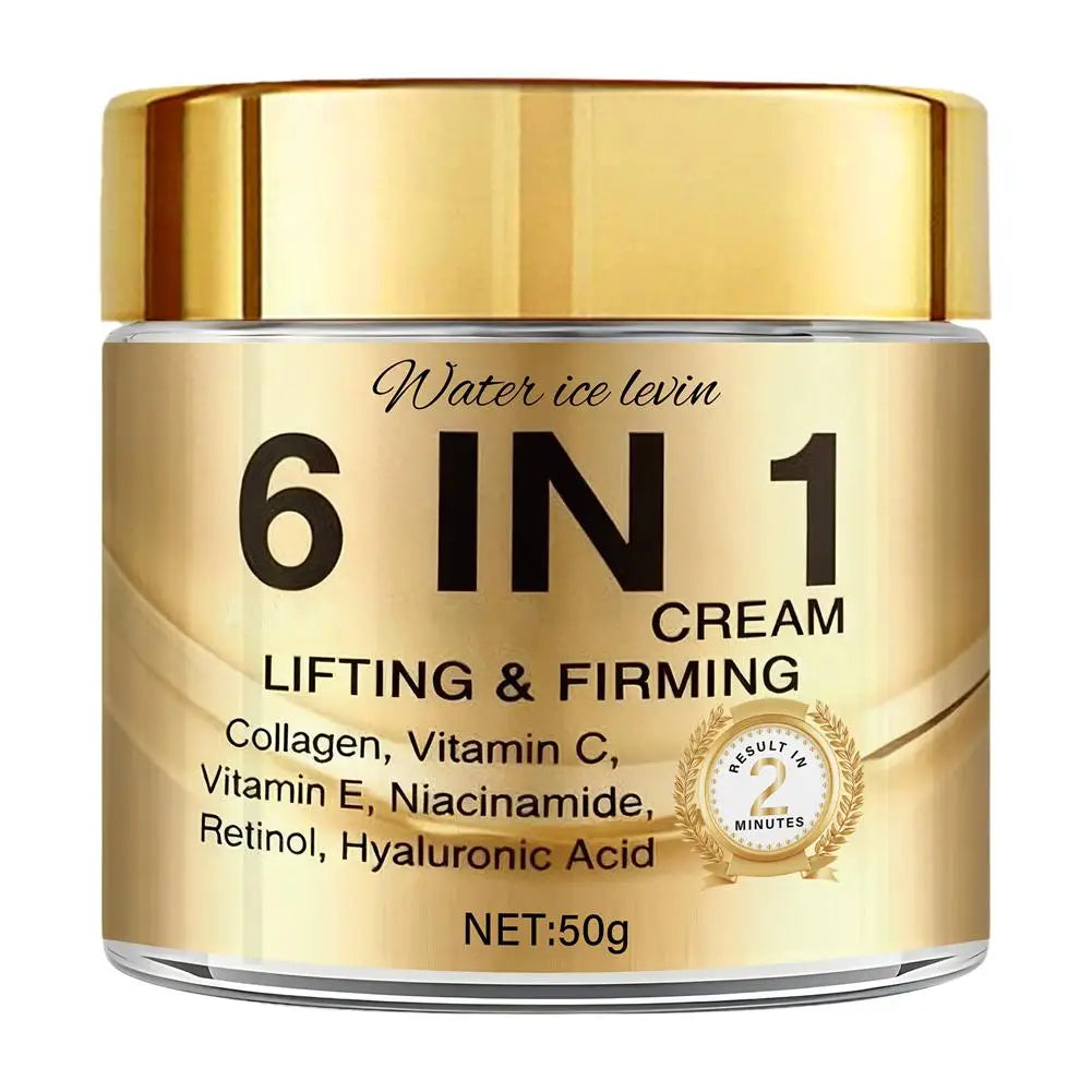 6-in-1 Collagen Facial Cream – Anti-Aging, Hydrating & Firming 50g