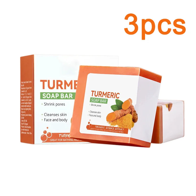Handmade Turmeric Soap – Face & Body Cleanser, Radiance and Soft Skin Care