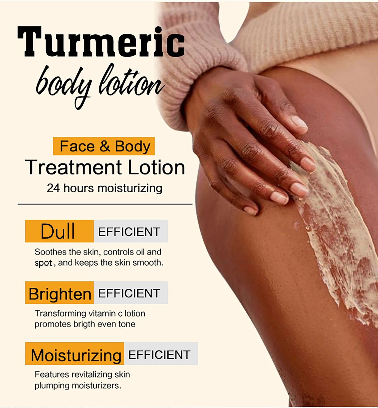 Lotion Raffermissante & Éclatante Anti-âge – Taches, Peau Sèche & Teint Irrégulier | Soin Corps