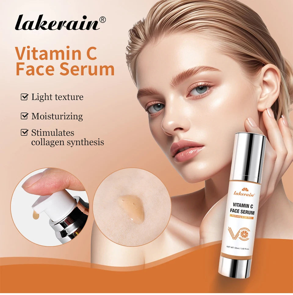 Sérum Visage Vitamine C 50ml – Éclat, Fermeté & Hydratation | Certifié CPNP