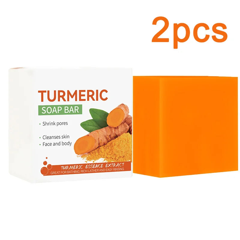 Handmade Turmeric Soap – Face & Body Cleanser, Radiance and Soft Skin Care