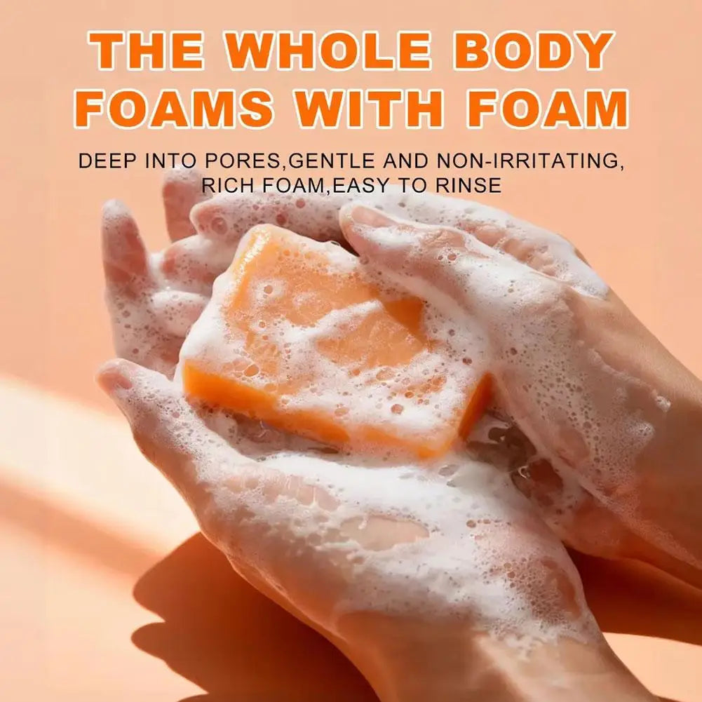 Purifying & Deodorizing Persimmon Soap – Face & Body Cleanser, Sebum Control