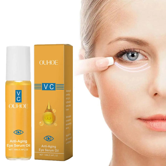 Sérum Huile Contour des Yeux Anti-âge – Raffermissant, Éclatant & Anti-Cernes 10ml