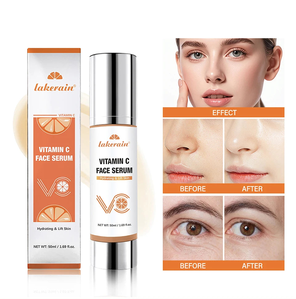 Sérum Visage Vitamine C 50ml – Éclat, Fermeté & Hydratation | Certifié CPNP