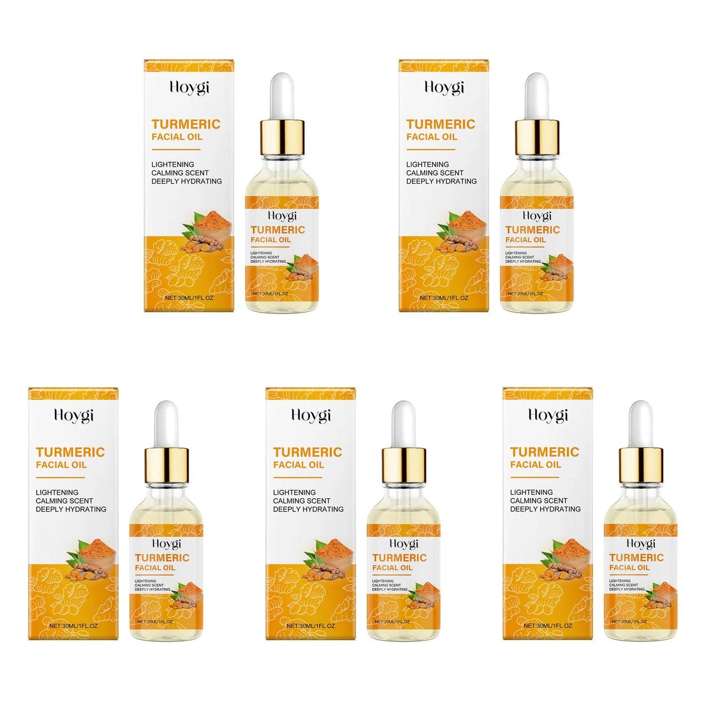 Huile Essence Visage au Curcuma – Nourrissante, Éclatante & Anti-Taches