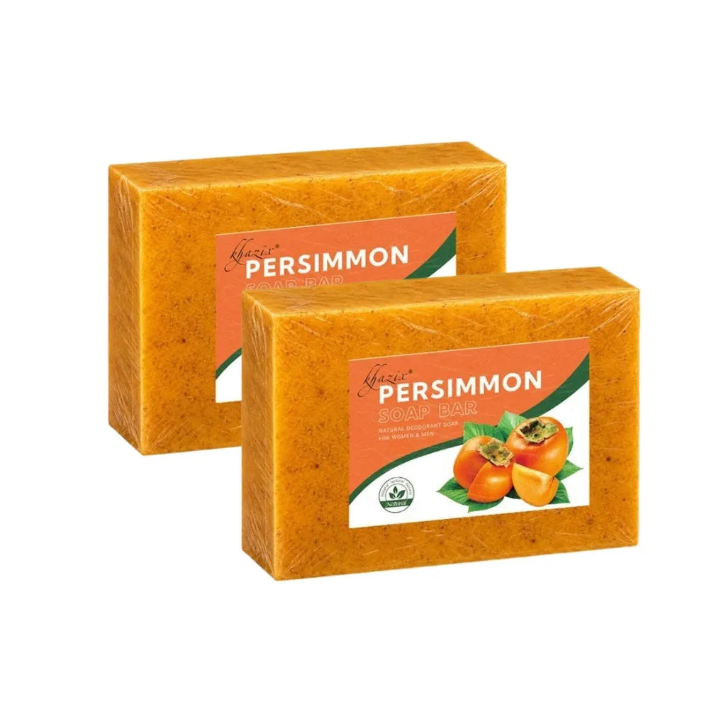 Purifying & Deodorizing Persimmon Soap – Face & Body Cleanser, Sebum Control
