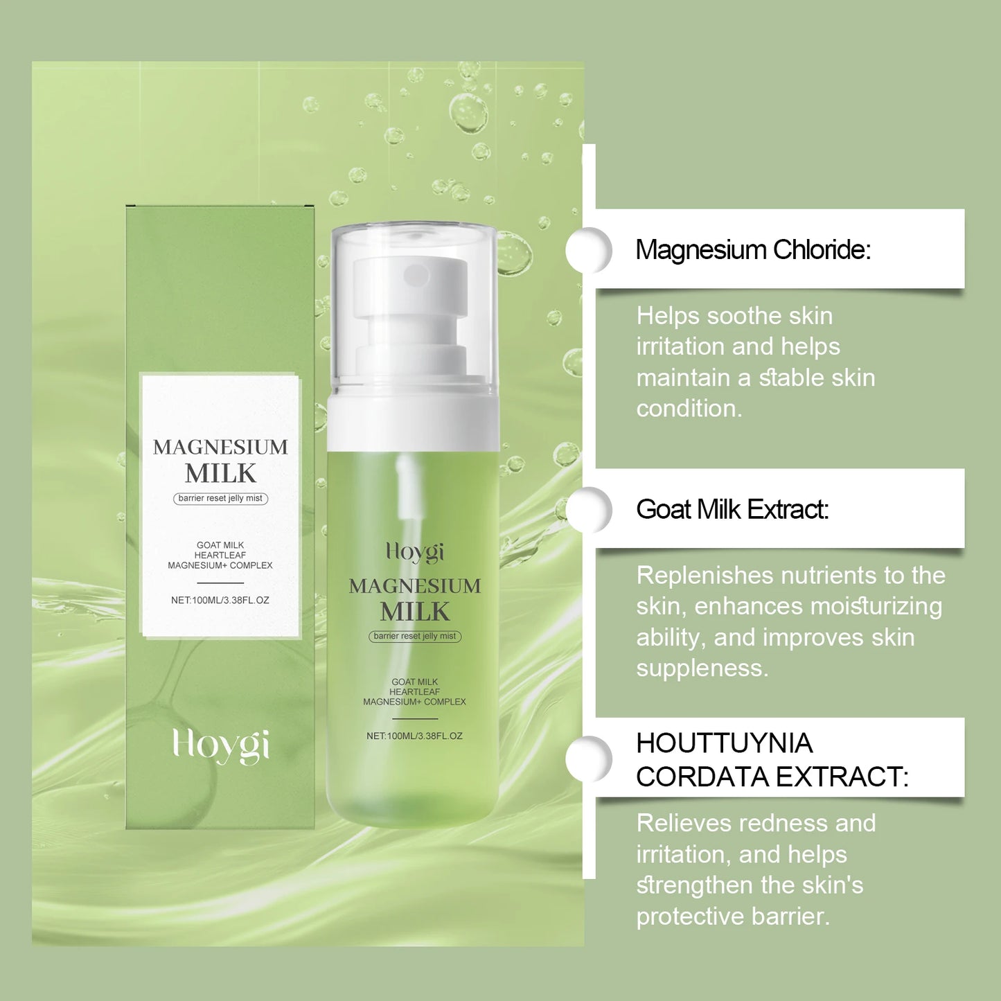 Brume Tonique Visage  – Hydratante, Réparatrice & Éclatante | Sérum Toner Spray