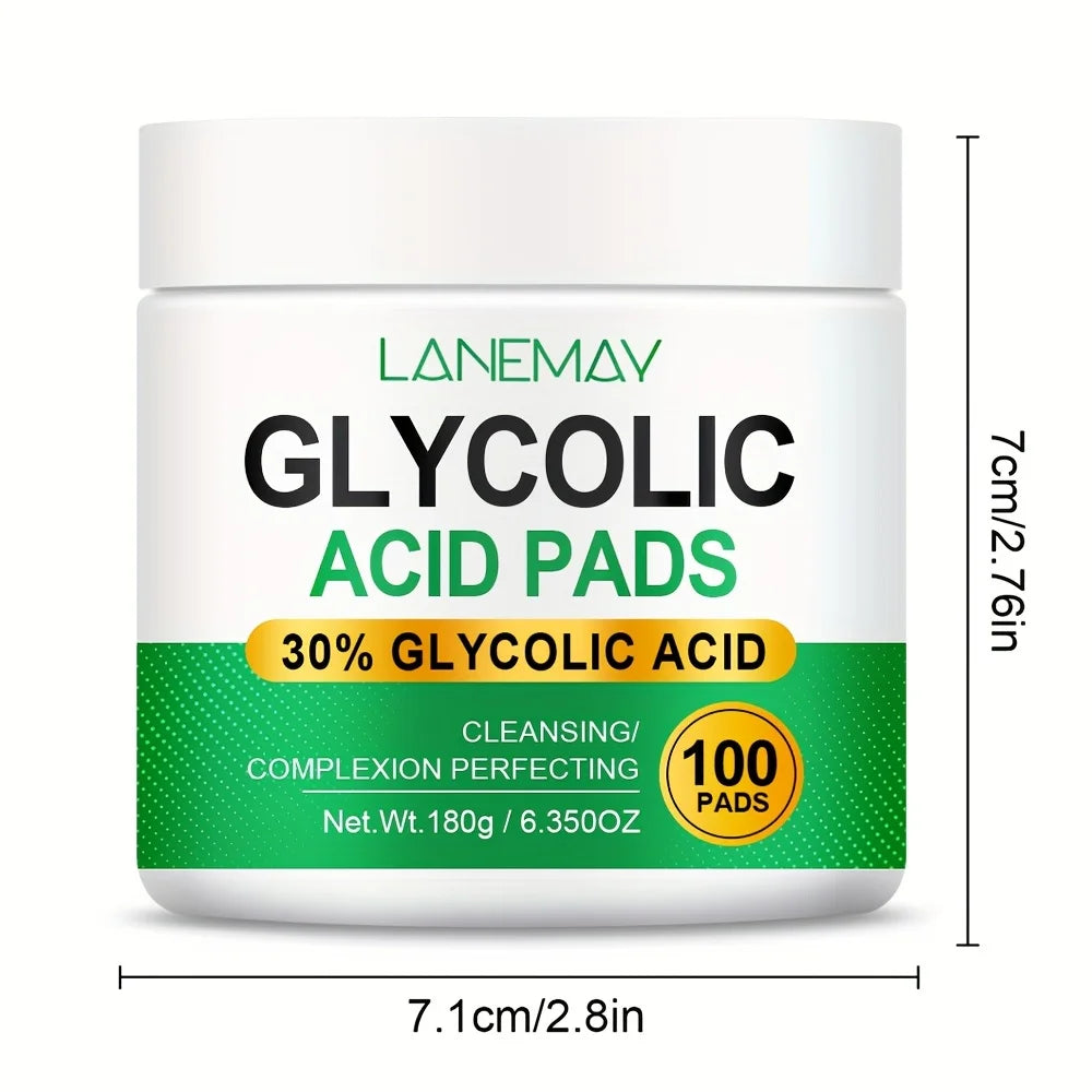 Sérum Visage Acide Glycolique 10% – Exfoliant, Éclatant & Anti-Taches | Soin Nuit