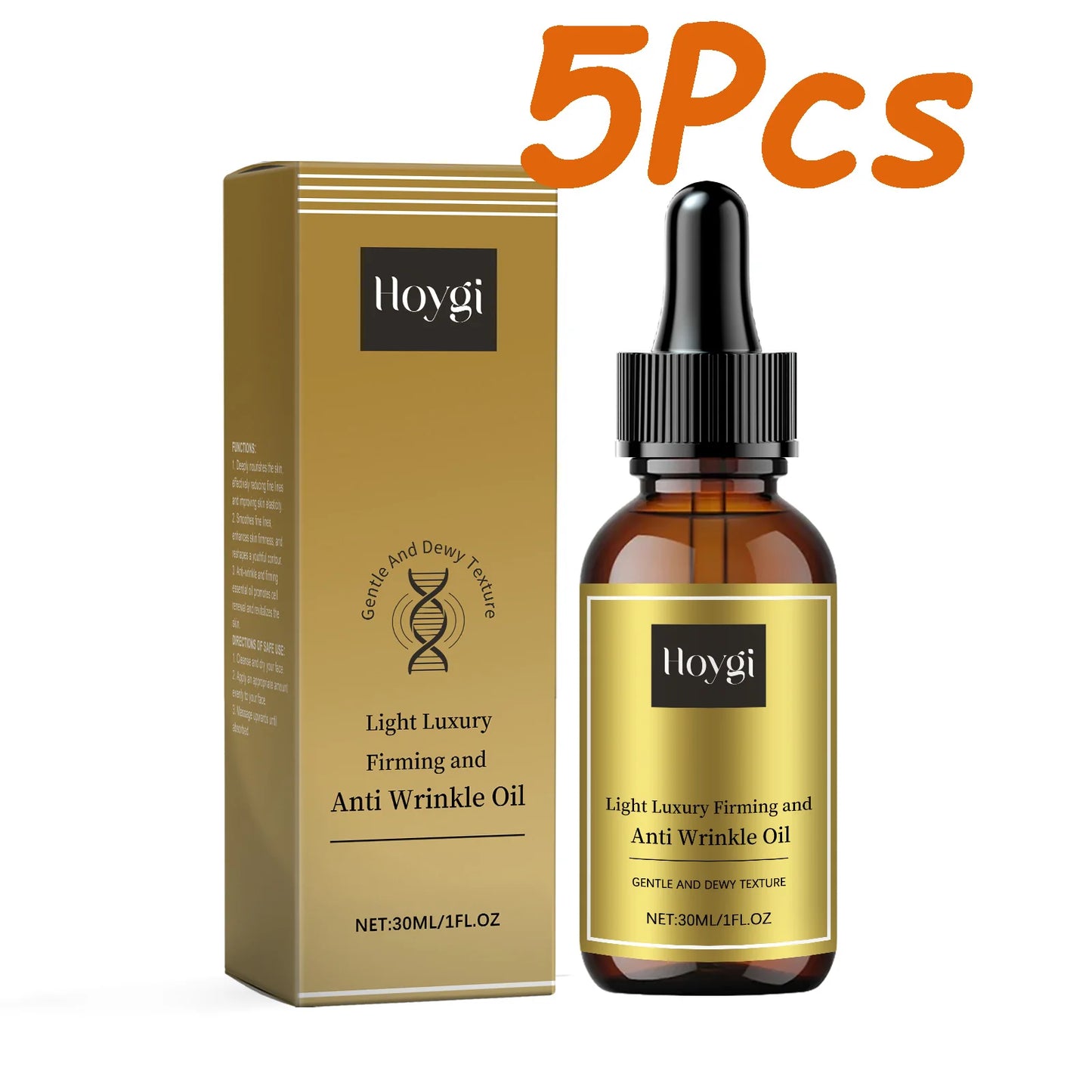 Huile Sérum Visage Raffermissante – Anti-rides, Liftante, Nourrissante & Éclatante
