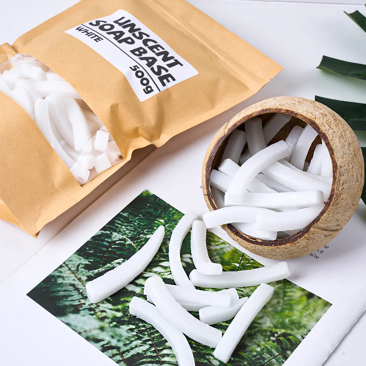 Soap Base for Crafting – White or Clear Base, Foaming and Easy to Customize